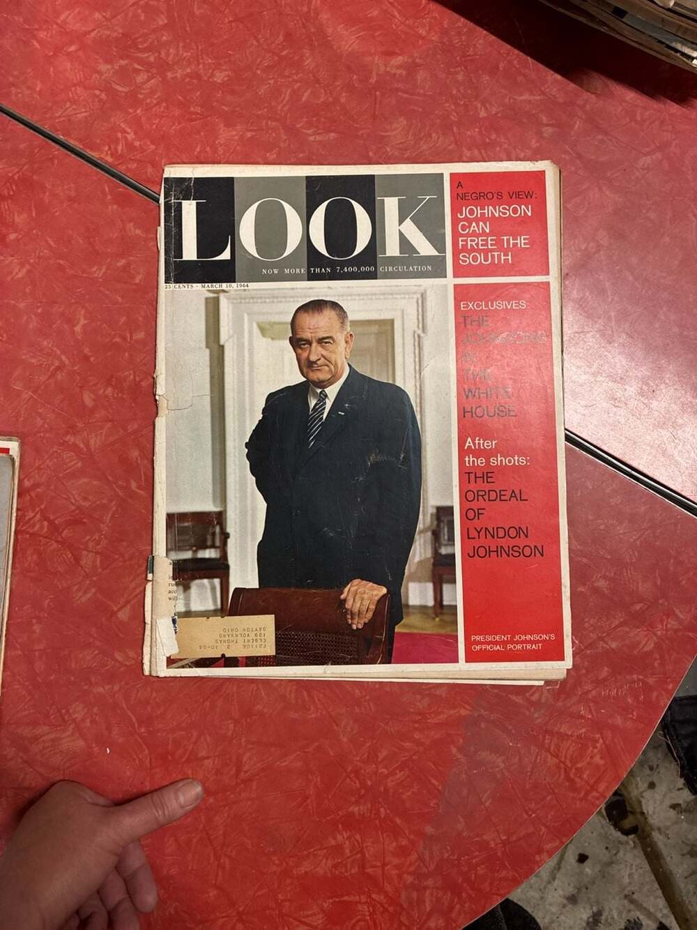 Look Magazine March 10 1964 The Johnsons In The White House